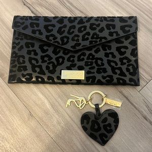 Jimmy Choo Parfums Makeup Bag and Keychain